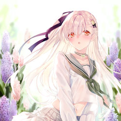 This is a pixiv picture whose title is 初恋のひたむきさ.