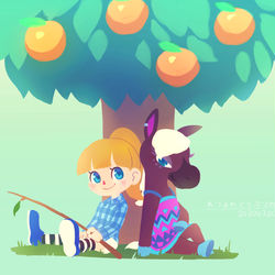 This is a pixiv picture whose title is あつ森発売おめでとう.