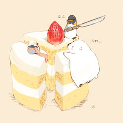 This is a pixiv picture whose title is 三等分.