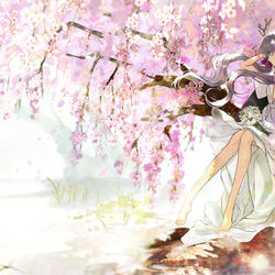 This is a pixiv picture whose title is 春色夢幻.
