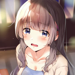 This is a pixiv picture whose title is 「まだ...帰りたくない、です...」.