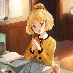 This is a pixiv picture whose title is あつまれどうぶつの森!  しずえさん.
