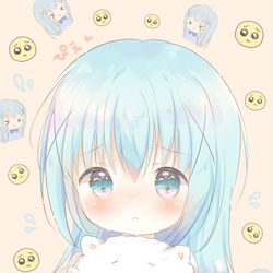 This is a pixiv picture whose title is ぴえん🥺🥺🥺.