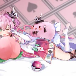 This is a pixiv picture whose title is ♠ 黑桃影 ❤.
