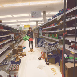 This is a pixiv picture whose title is The Store.
