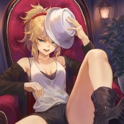 This is a pixiv picture whose title is ファッションモデル「モーさん」.