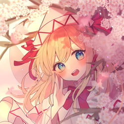 This is a pixiv picture whose title is 春ですよー🌸.