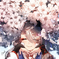 This is a pixiv picture whose title is 春眠暁を覚えず.