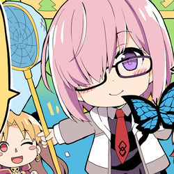 This is a pixiv picture whose title is 【動画】あつまれ カルデアの森！.