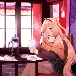 This is a pixiv picture whose title is 【Radio-Letter】.