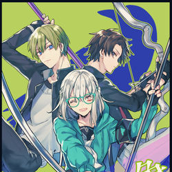 This is a pixiv picture whose title is ★☆★.