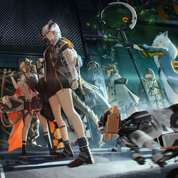 This is a pixiv picture whose title is RHINE LAB.