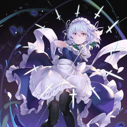 This is a pixiv picture whose title is 夜が咲く.