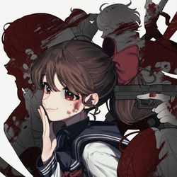 This is a pixiv picture whose title is 🖤.