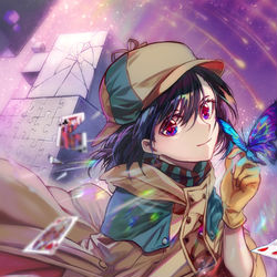 This is a pixiv picture whose title is Butterfly.