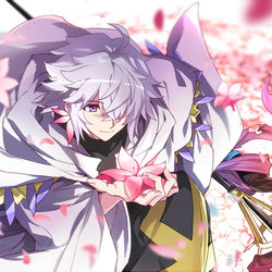 This is a pixiv picture whose title is 花.