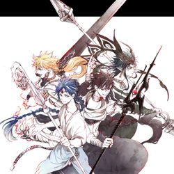 This is a pixiv picture whose title is レジスタンス・カルテット.