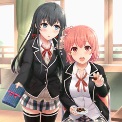This is a pixiv picture whose title is 今度こそ手渡しチョコ.