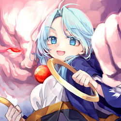This is a pixiv picture whose title is 一輪.