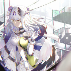 This is a pixiv picture whose title is 明日方舟柏喙.