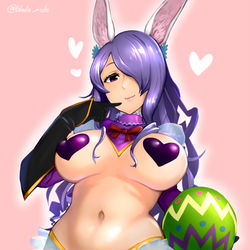 This is a pixiv picture whose title is 逆バニーカミラ姉さん.