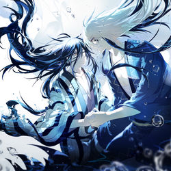 This is a pixiv picture whose title is ぬら鯉.