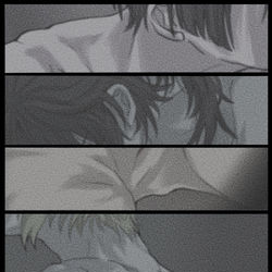 This is a pixiv picture whose title is 吻.