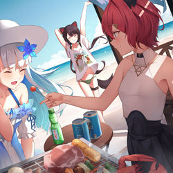 This is a pixiv picture whose title is さんばべ.