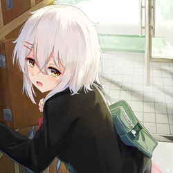 This is a pixiv picture whose title is おはよ～お互いギリギリだね～.
