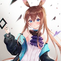 This is a pixiv picture whose title is Amiya ♥.