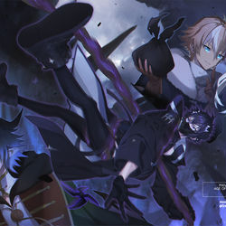 This is a pixiv picture whose title is 大穴探索【PFAOS】.
