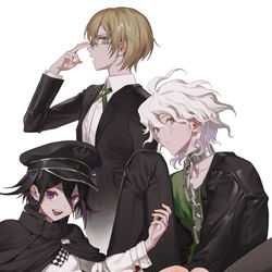 This is a pixiv picture whose title is ダンガンロンパ.