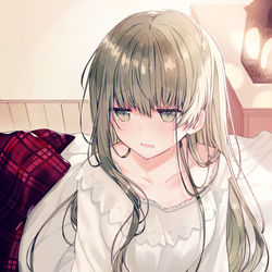 This is a pixiv picture whose title is 「おや…すみなさい」.
