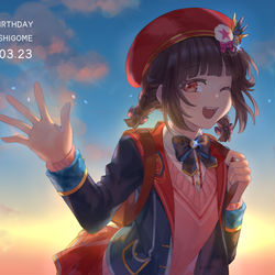 This is a pixiv picture whose title is りみ誕2020.
