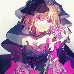This is a pixiv picture whose title is 💜ルルカ🖤.