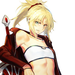 This is a pixiv picture whose title is モードレッド.