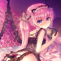 This is a pixiv picture whose title is 何見てんのよ///.