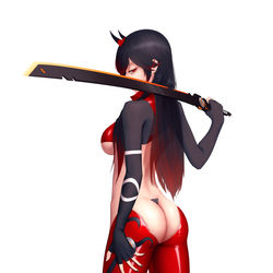 This is a pixiv picture whose title is 逆バニー · 红莲.