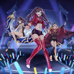 This is a pixiv picture whose title is 凛应援！.