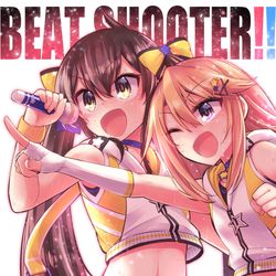 This is a pixiv picture whose title is 輝け！ビートシューター.