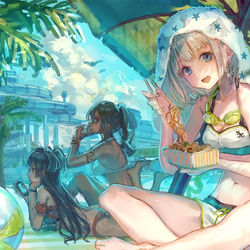 This is a pixiv picture whose title is 🏖🐠☀️.
