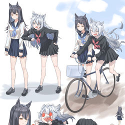 This is a pixiv picture whose title is 德克萨斯 & 拉普兰德.