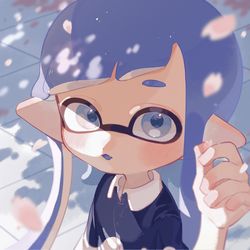 This is a pixiv picture whose title is 🌸.