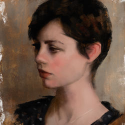 This is a pixiv picture whose title is Painting After Jeremy Lipking.