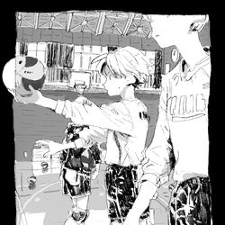 This is a pixiv picture whose title is 無題.