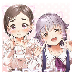 This is a pixiv picture whose title is はいっ！カワイイ！.