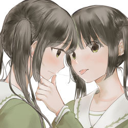 This is a pixiv picture whose title is コロナなのに.