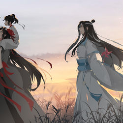 This is a pixiv picture whose title is 魔道祖师 log 04.