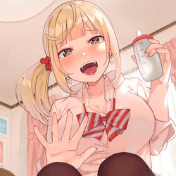 This is a pixiv picture whose title is 「おいで♡」.