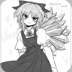 This is a pixiv picture whose title is チルノ.